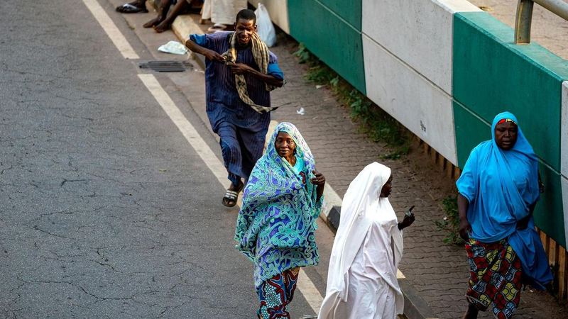 Abuja city center showing weekday movement dynamics