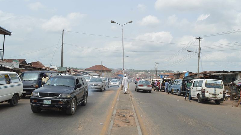 Busy Bere road, Ibadan