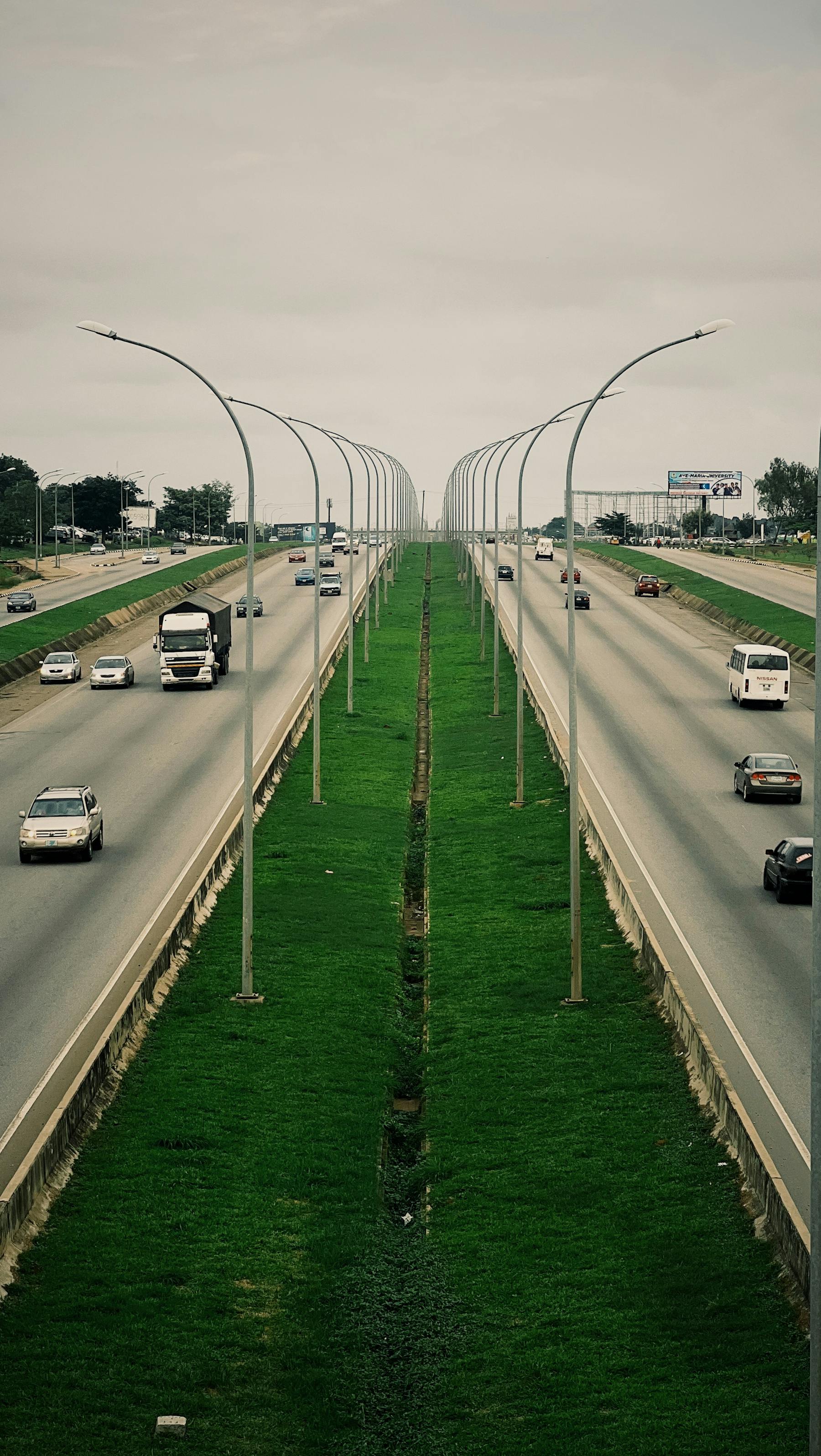 Abuja road corridor used for operational logistics movement