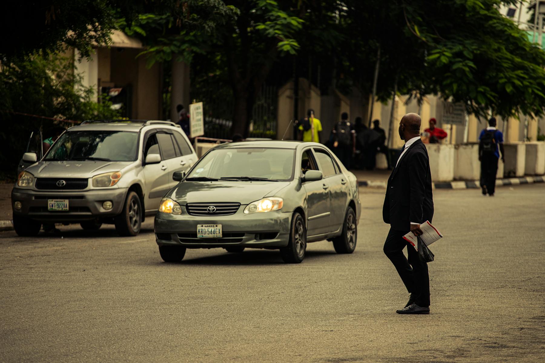 Abuja city road and transport setting for planned drops