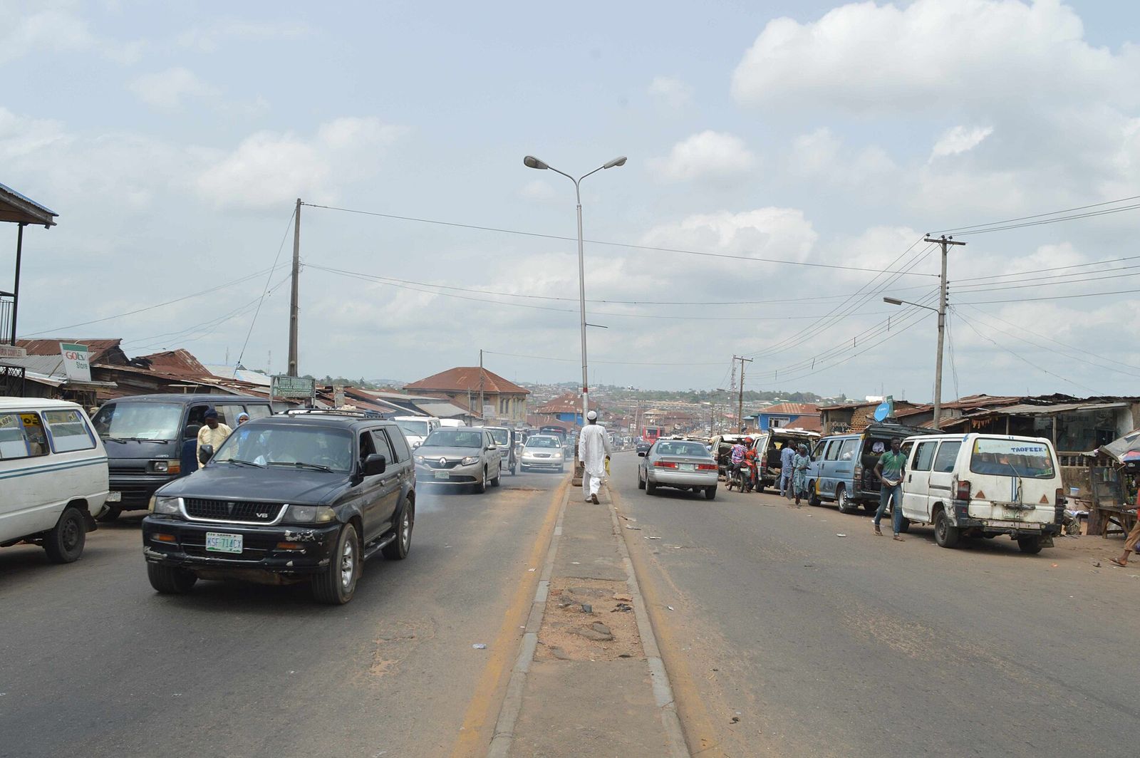 Busy Bere road, Ibadan